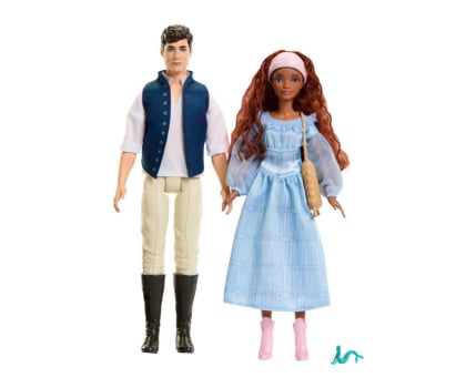 Lalka i akcesoria Mattel Disney Mała syrenka Eric i Arielka